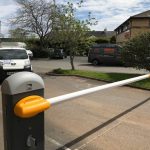 Security barriers in Exeter